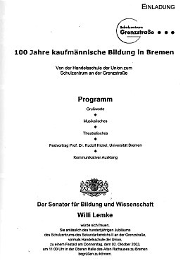 Das 100-jährige Jubiläum wird gefeiert
