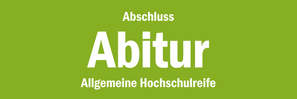 Abschluss Abitur