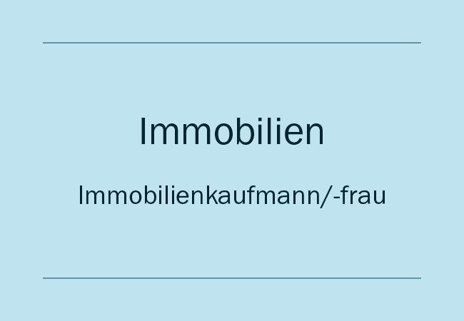Bildungsgang Immobilien