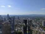 Panoramablick über Frankfurt vom Maintower