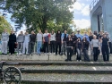 Gruppenfoto mit Schüler:innen der GY26