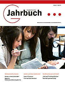 Titelseite des Jahrbuchs 2011/2012 des Schulzentrums Grenzstraße