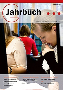 Titelseite des Jahrbuchs 2013/2014 des Schulzentrums Grenzstraße