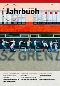 Titelseite des Jahrbuchs 2014/2015 des Schulzentrums Grenzstraße