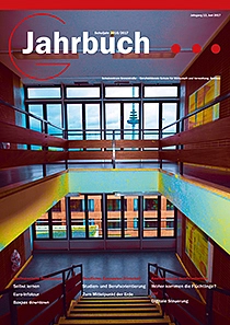 Titelseite des Jahrbuchs 2016/2017 des Schulzentrums Grenzstraße