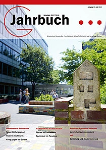 Titelseite des Jahrbuchs 2017/2018 des Schulzentrums Grenzstraße