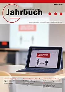 Titelseite des Jahrbuchs 2019–2021 des Schulzentrums Grenzstraße