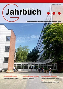 Titelseite des Jahrbuchs 2022/2023 des Schulzentrums Grenzstraße