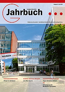 Titelseite des Jahrbuchs 2024/2025 des Schulzentrums Grenzstraße